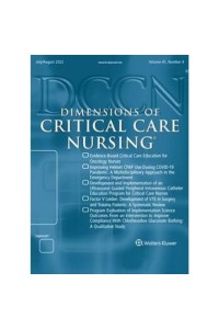 Dimensions Of Critical Care Nursing Magazine